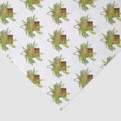 Fern Ivy Hanging Pflanze Botanische Illustration A Seidenpapier (Ausschnitt)