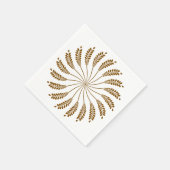 Fern Leaf Cyclone Napkins Serviette (Ecke)