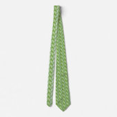 Fern Leaf Frontsystem Necktie Krawatte (Rückseite)