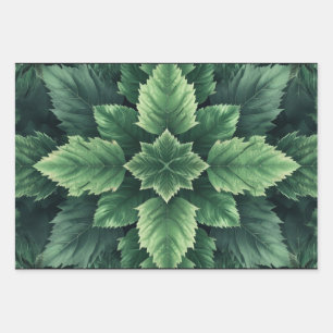 Fern Leaf Geschenkpapier Set