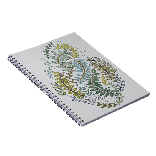 Fern Leaf Journal Notizblock (Rechte Seite)