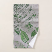 Fern Leaf Malerei Art Badetuch Set (Handtuch)