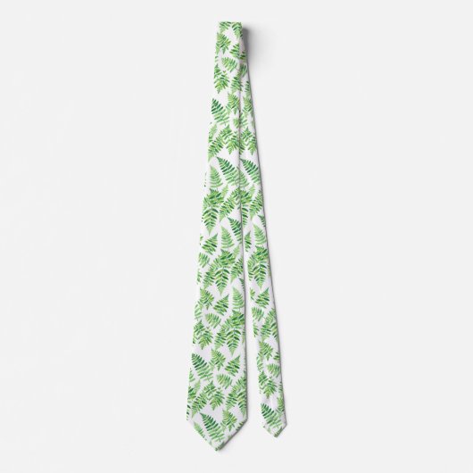 Fern Leaf Neck Tie Krawatte (Vorderseite)