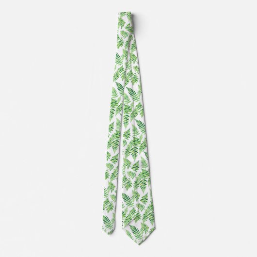 Fern Leaf Neck Tie Krawatte (Rückseite)