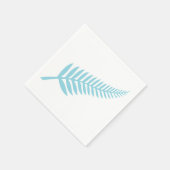 Fern Leaf Silhouette Napkins Serviette (Ecke)