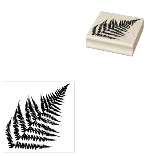 Fern Leaf Stano Gummistempel (Stempel)