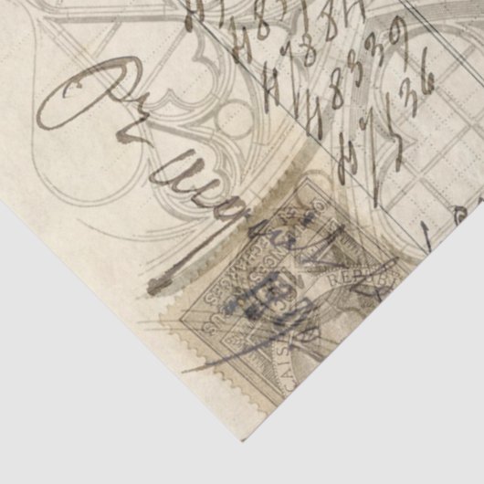 Fern Moth Apothecary Decoupage Tissue Paper Seidenpapier (Ausschnitt)