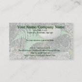 Fern & Mushroom zur "Stump Business Card" Visitenkarte (Vorderseite)