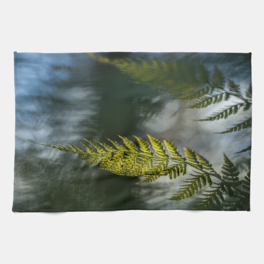 Fern Nature Foto Geschirrtuch (Horizontal)