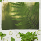 Fern Nature Foto Geschirrtuch (Gefaltet)