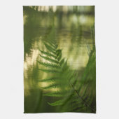 Fern Nature Foto Geschirrtuch (Vertikal)