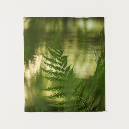 Fern Nature Foto Wandteppich (Vorderseite)