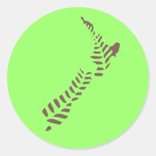Fern NZ 3 Aufkleber