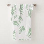 Fern Pattern Badhandtuch Set (Insitu)