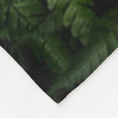 Fern Pflanze Fleecedecke (Ecke)