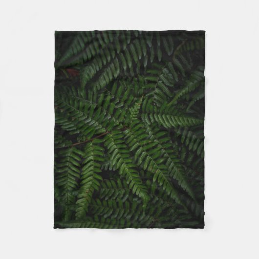 Fern Pflanze Fleecedecke (Vorderseite)