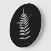 Fern - Polypodyum Fraxinifolium - Röntgeneffekt -0 Große Wanduhr (Winkel)