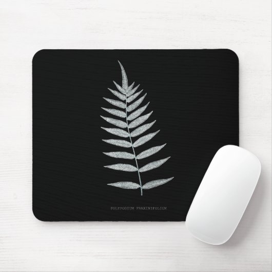 Fern - Polypodyum Fraxinifolium - Röntgeneffekt -0 Mousepad (Mit Mouse)