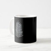Fern - Polypodyum Henchmanii - Röntgeneffekt - 07 Kaffeetasse (Vorderseite Links)
