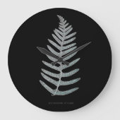Fern - Polypodyum Vulgare - Röntgeneffekt - 09 Große Wanduhr (Vorderseite)