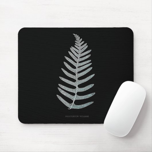 Fern - Polypodyum Vulgare - Röntgeneffekt - 09 Mousepad (Mit Mouse)