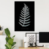Fern - Polypodyum Vulgare - Röntgeneffekt - 09 Poster (Heimbüro)