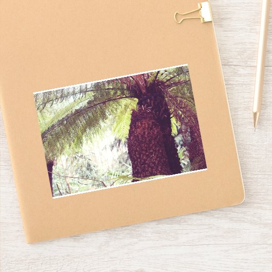 Fern Rainforest Aufkleber (Notizbuch)