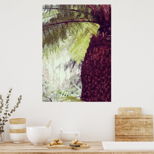 Fern Rainforest Poster (Küche)