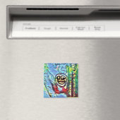 Fern Spores "Lächeln" Magnet (In Situ (Geschirrspüler))