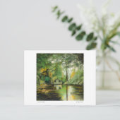 Fern Tree Gully Postkarte (Stehend Vorderseite)