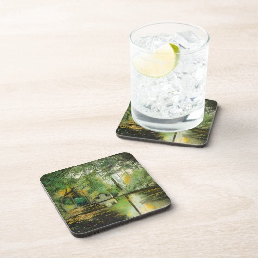 Fern Tree Gully Untersetzer (Rechte Seite)