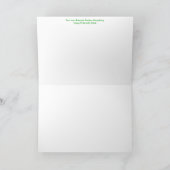 Fern Tree Note Card Karte (Innenseite)