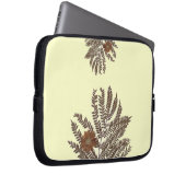 Fern und Blume Laptopschutzhülle (Vorne Rechts)
