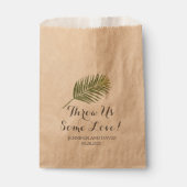 Fern Wedding Petal Toss oder Confetti Fvor Bags Geschenktütchen (Vorderseite)