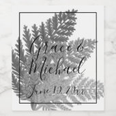 Fern Weinetikett (Einzelnes Label)