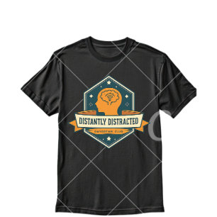Fernab abgelenkt – Vintage sarkastische geistige G T-Shirt