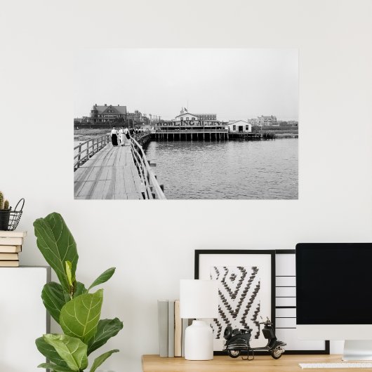 Fernab vom Inlet, 1904 Poster (Heimbüro)