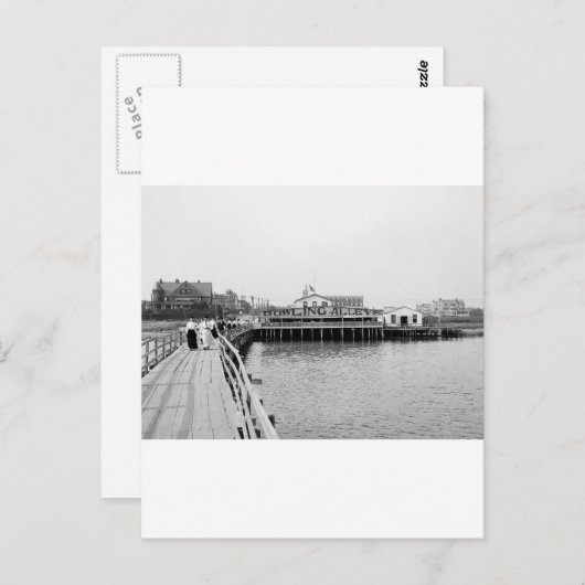 Fernab vom Inlet, 1904 Postkarte (Vorne/Hinten)