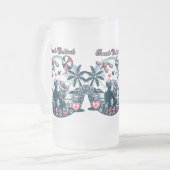 Fernabenteuer Mattglas Bierglas (Vorderseite Links)