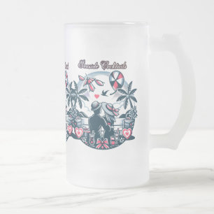 Fernabenteuer Mattglas Bierglas