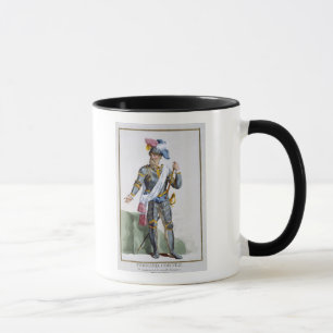 Fernand Cortez (1485-1547), graviert von Pierre Tasse