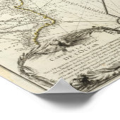 Fernand de Noronha Island Poster (Ecke)