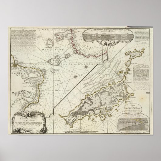 Fernand de Noronha Island Poster (Vorne)