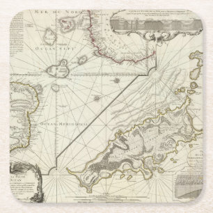 Fernand de Noronha Island Rechteckiger Pappuntersetzer