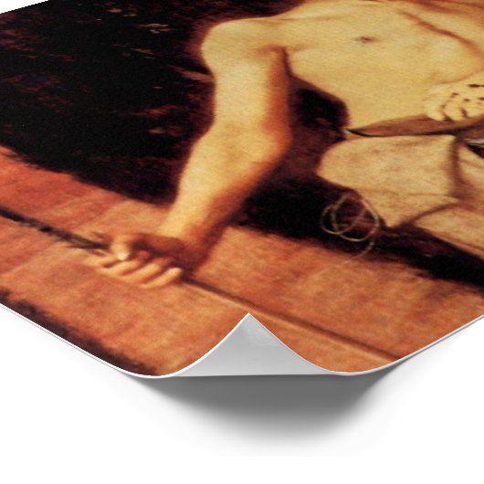 Fernand Khnopff - Die Zärtlichkeit der Sphinx Poster (Ecke)