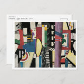 Fernand Léger, The City, 1919, Modern Postkarte (Vorne/Hinten)