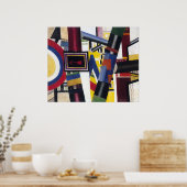 FERNAND LEGER-THE-EISENBAHNÜBERSCHREITUNG POSTER (Küche)