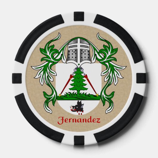 Fernandez Heraldic Arms Pokerchips (Vorderseite)