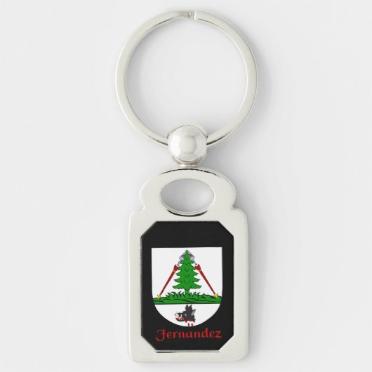 Fernandez Historischer Schild Schlüsselanhänger (Vorderseite)
