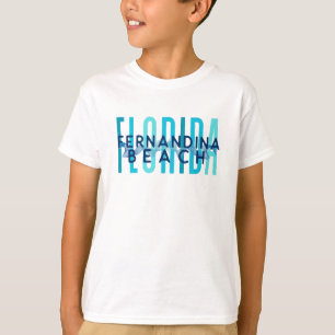 Fernandina Beach Florida (Ocean Waves) T-Shirt